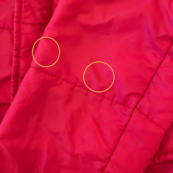 Vintage Harley Davidson AMF Puffer Coat Men M Red Owner Group Patch 70s USA Made - Picture 13 of 16